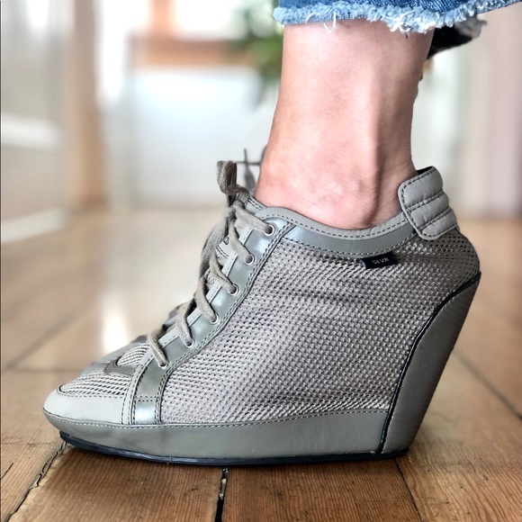 ♥️ADIDAS SLVR Wedge Sneaker ♥️ - Picture 5 of 14